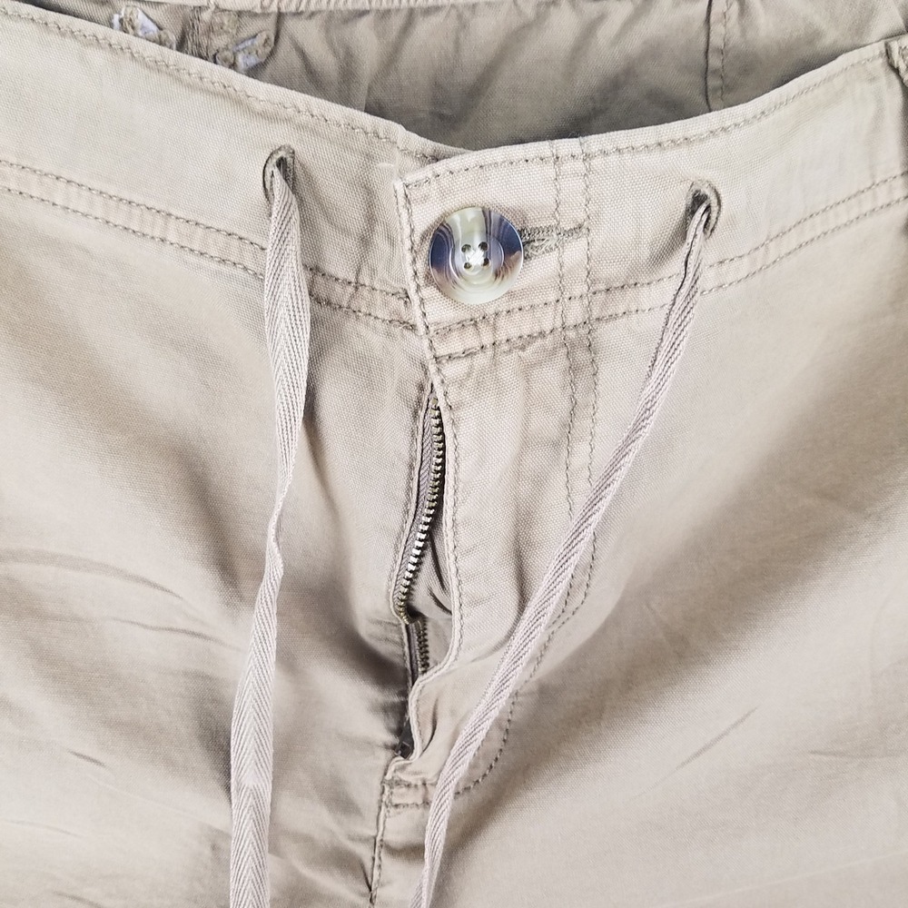 SONOMA‎ Goods For Life Women's Khaki Utility Shorts Elastic Drawstring 4X NWT - Picture 6 of 8